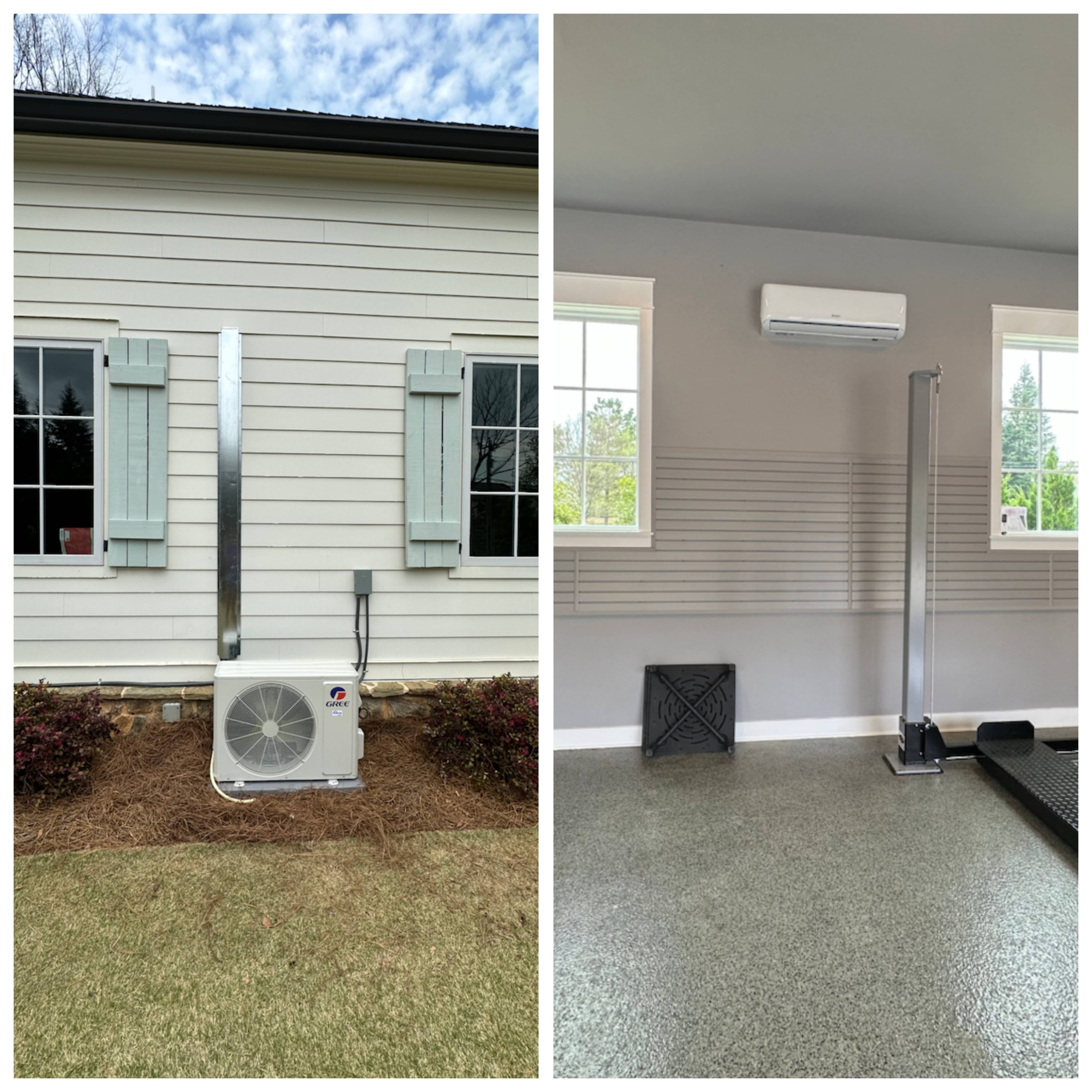 Project Garage Mini-Split Installation Brings Year-Round Comfort in Alpharetta image