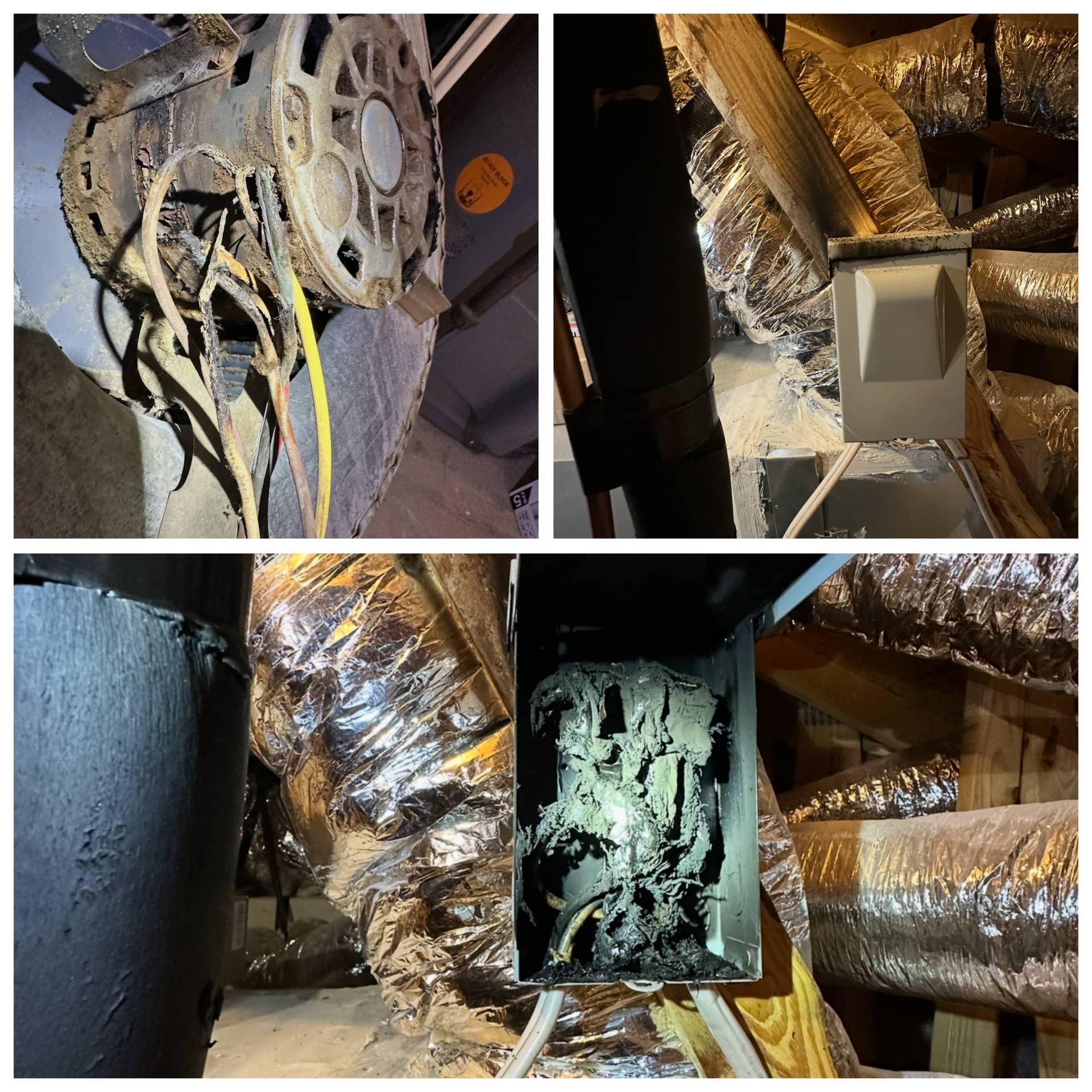 A Burnt Electrical Disconnect Is Not Normal HVAC Work image