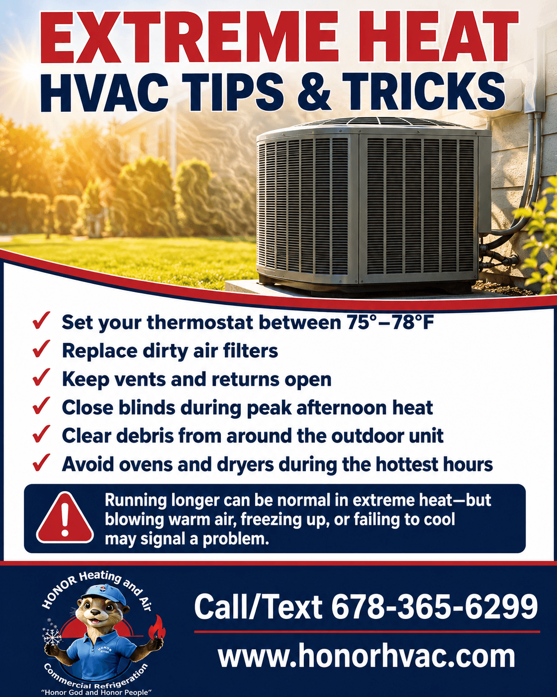 HVAC Tips to Keep Your AC Running Strong This Summer image