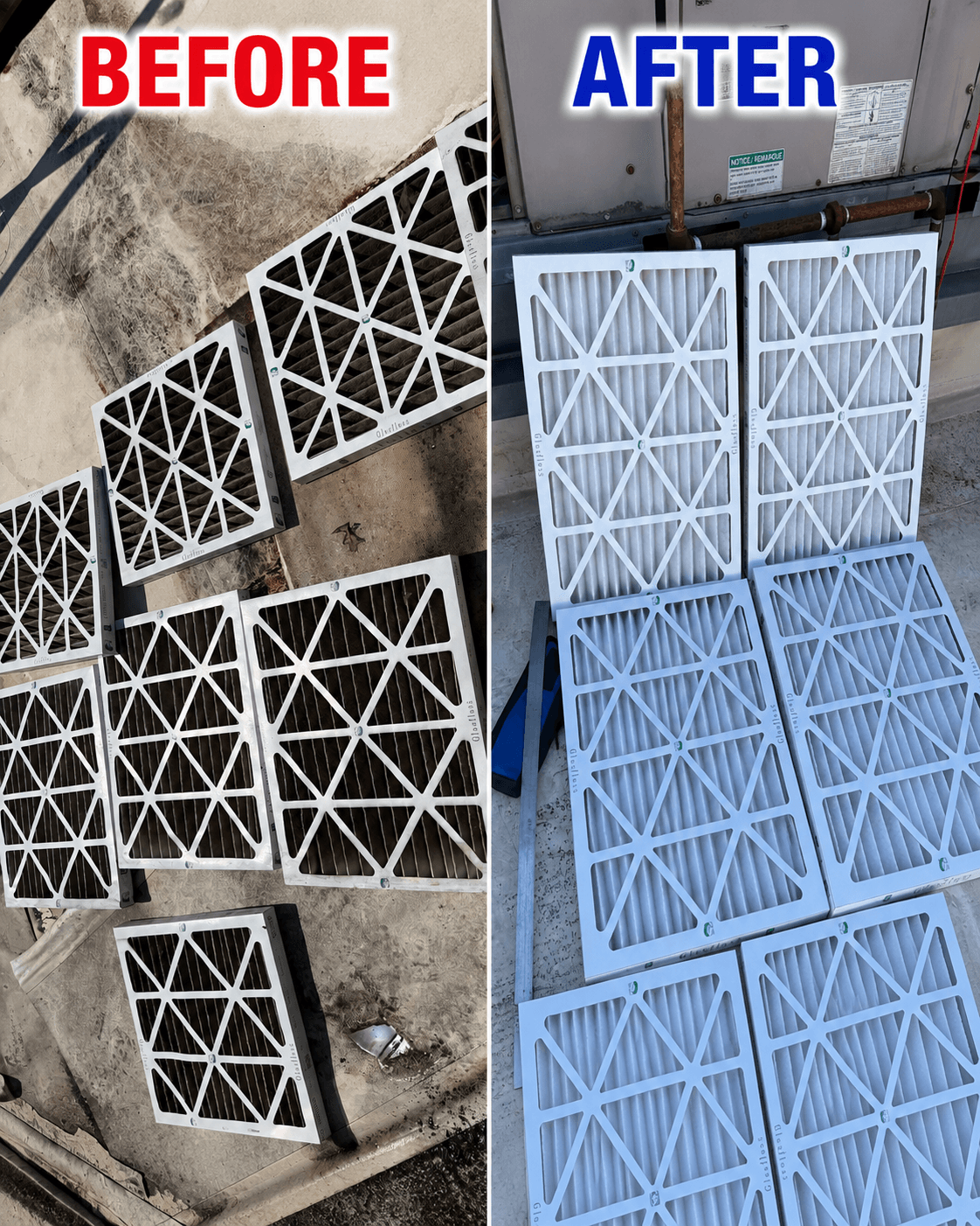 Commercial HVAC Filter Swap That Was Long Overdue image