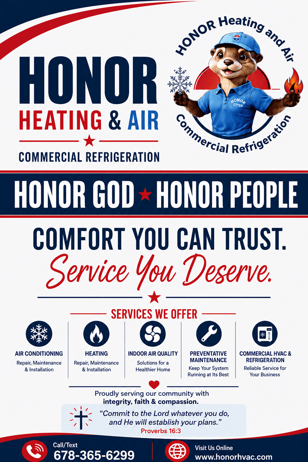 Honor Heating and Air Serves Gainesville with Integrity image