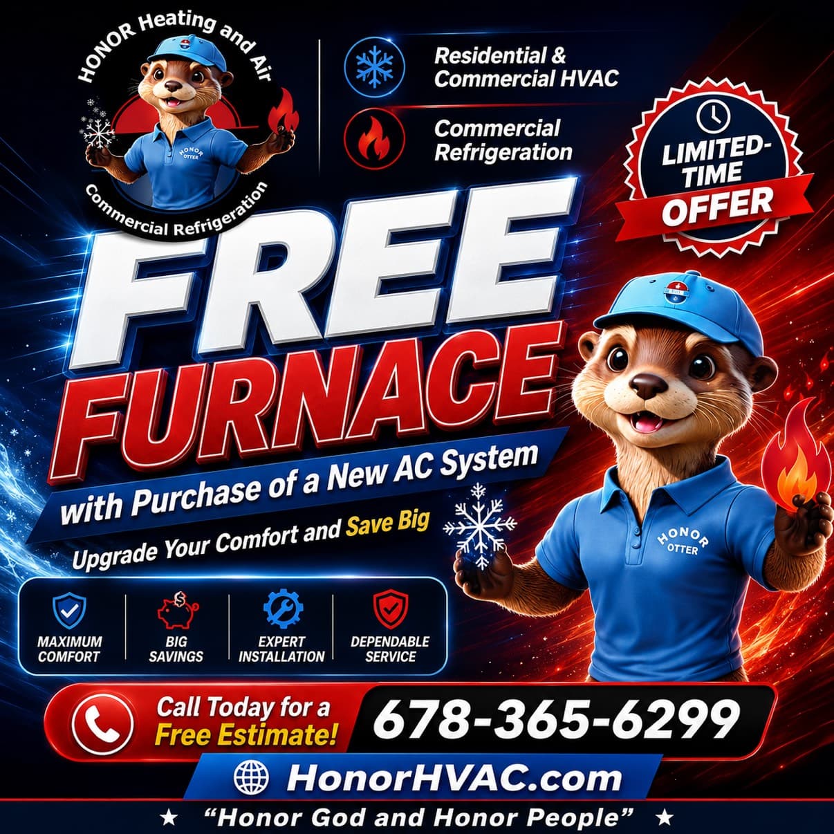 Get a Free Furnace When You Buy a New AC System image