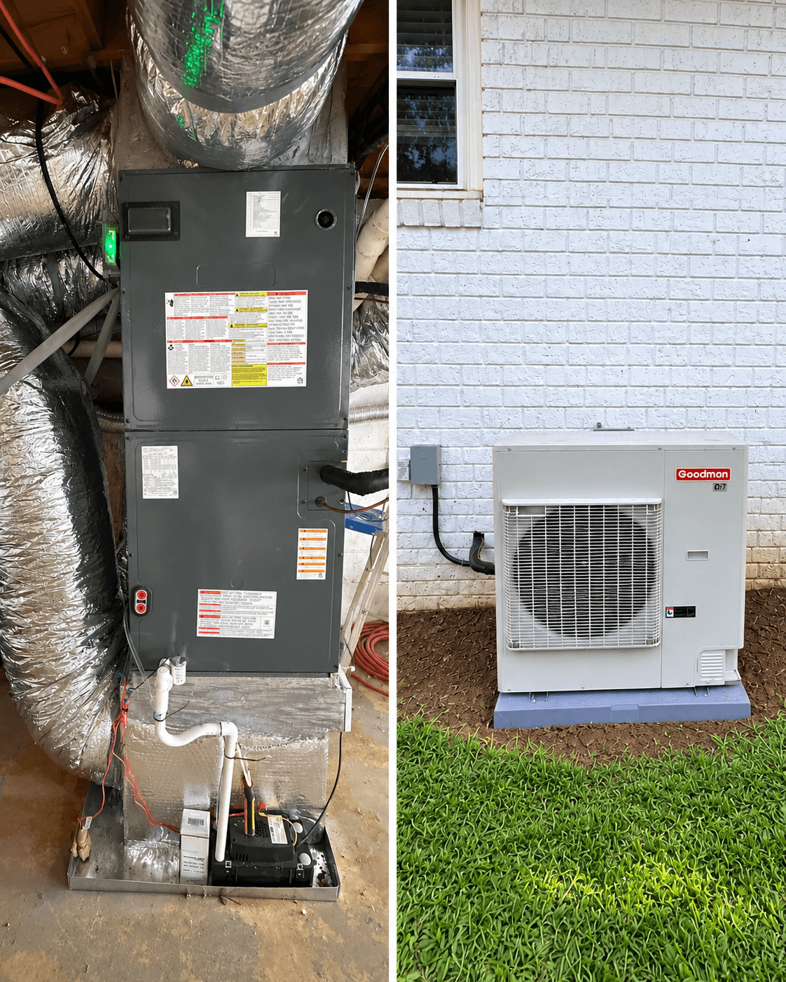 Goodman 4-Ton Variable-Speed Heat Pump Install in Gainesville GA image
