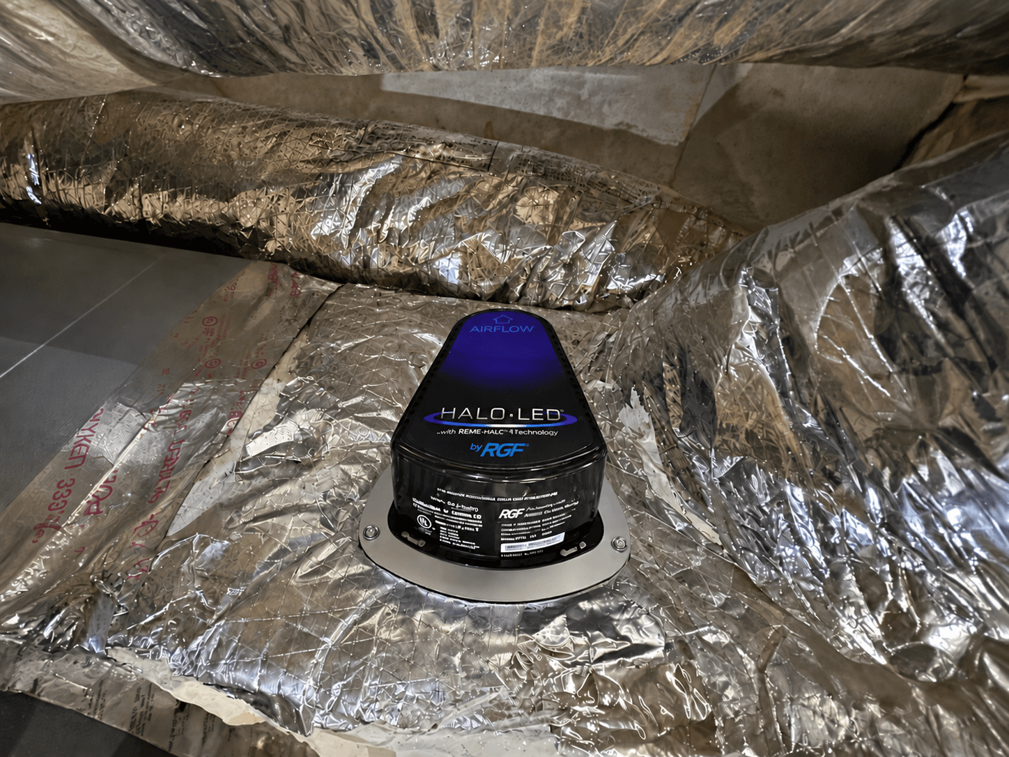 RGF REME HALO-LED Whole-Home Air Purifier Installed in Jefferson GA image