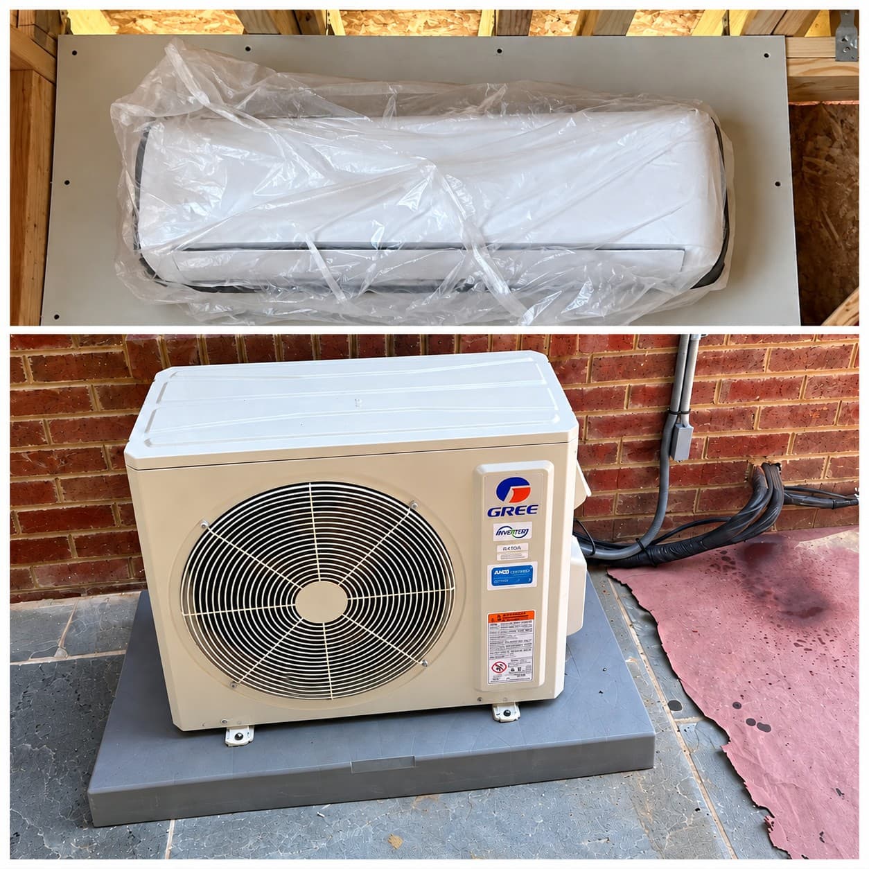 Ductless Mini-Split Installation for a Basement Renovation image